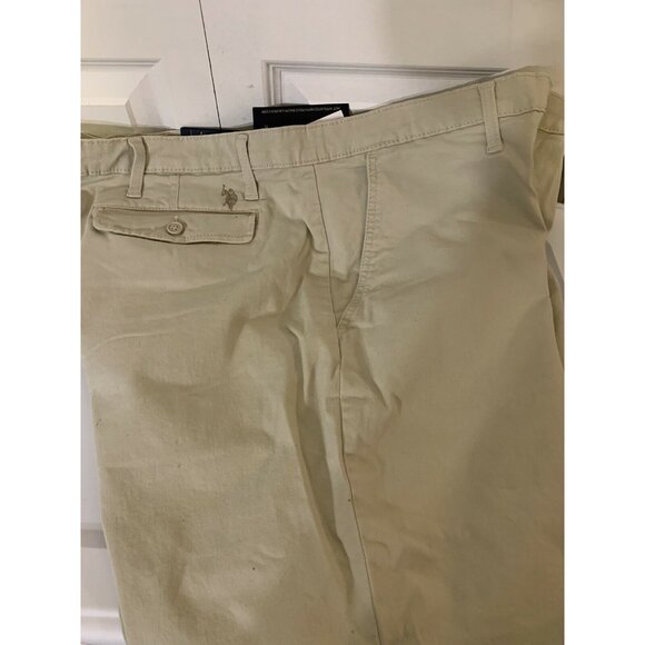 New US POLO Assn. Hartford Men’s Sz 46 flat Front Shorts - Picture 5 of 8